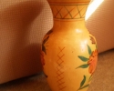 Malovaná váza keramická