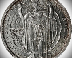 10 dukát 1929 AG medaile velká NGC MS 6