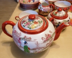 Japonská sada porcelánu