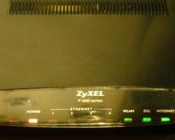 Modem Zyxel P-600 serie, ADSL2+ (24Mbps)