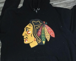 NHL CHICAGO BLACKHAWKS IMPRINT HELIX PULLOVER HOOD